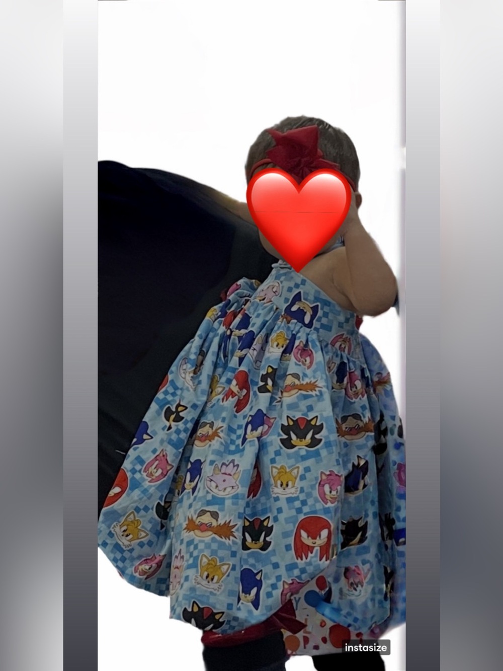 Sonic Handmade Baby Dress 12 months